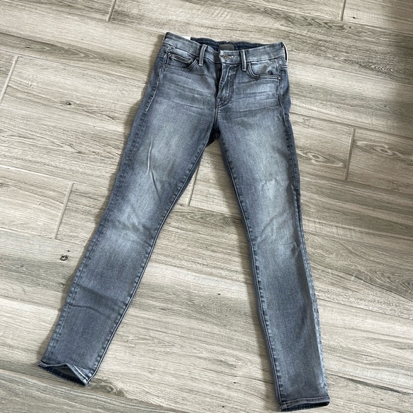 MOTHER high waisted looker gray jeans - Picture 2 of 7